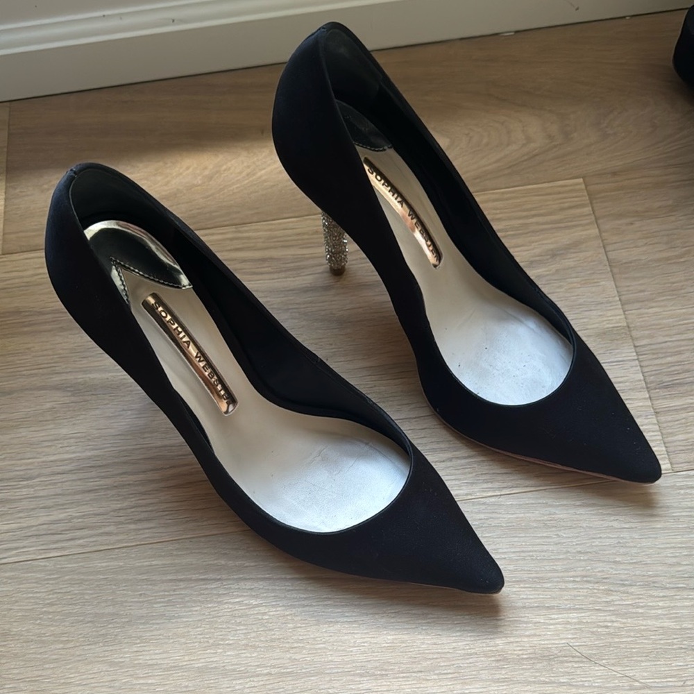 Sophia Webster Black Stiletto Heels